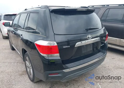 2013 Toyota Highlander Limited V6 from USA, damaged, VIN 5TDYK3EH8DS120984